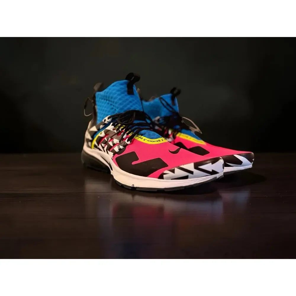 Nike Acronym x Air Presto Mid Racer Pink Photo Blue Mid Top